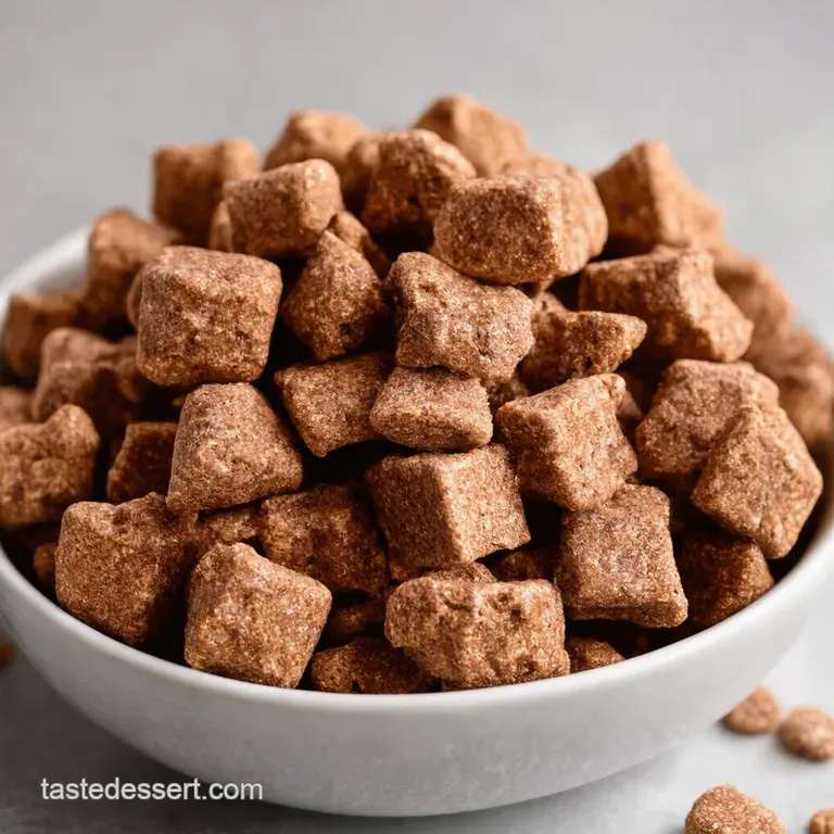 Muddy Buddies The Ultimate Puppy Chow Recipe presentation