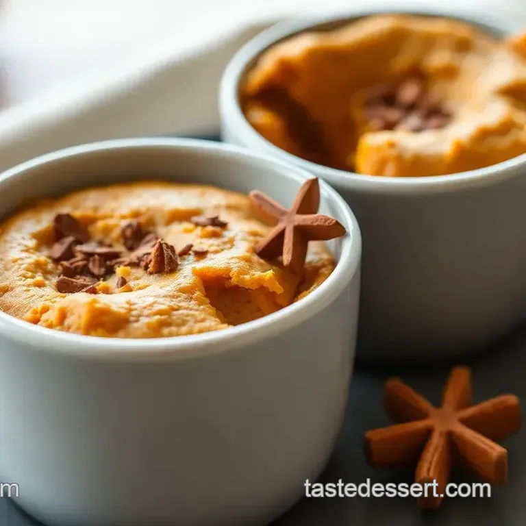Mug Cake Pumpkin Spice Delight