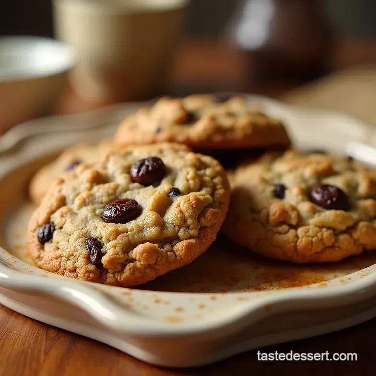 Nans Nextlevel Oatmeal Raisin Cookies presentation