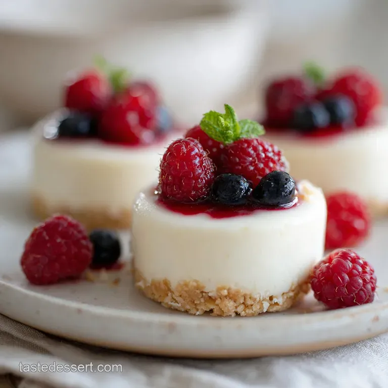 Three cheesecake balls displayed on a white plate, drizzled with melted chocolate and topped with colorful sprinkles.