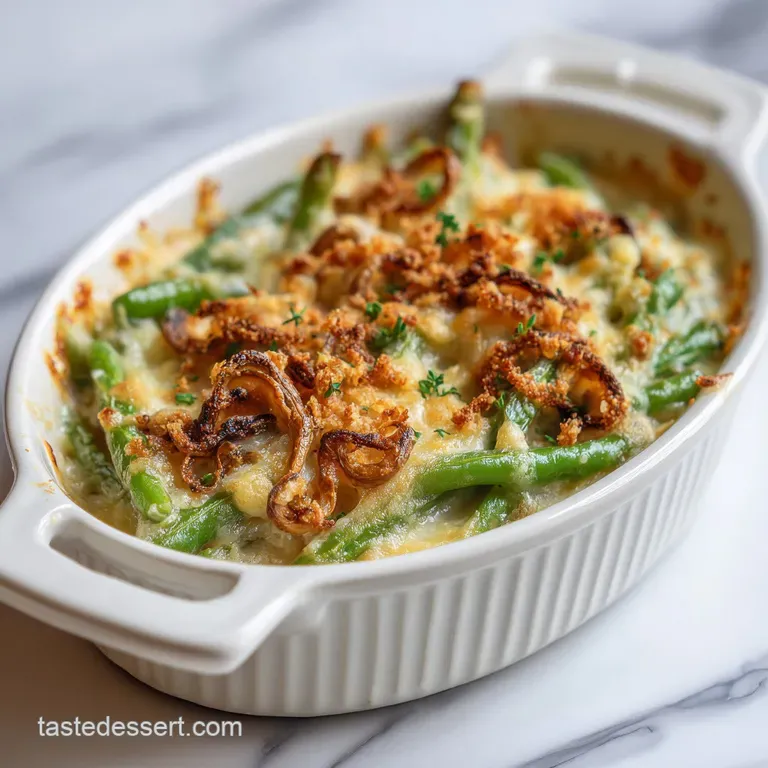 Green Bean Casserole: No Cream Soup
