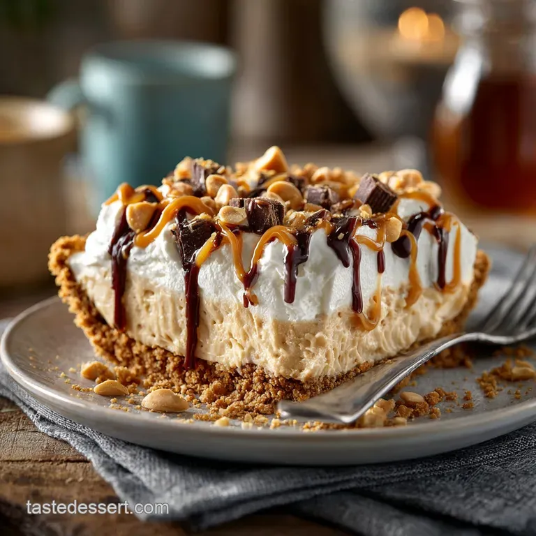 NoBake Peanut Butter Pie: The Decadent Fluffy Cloud Recipe