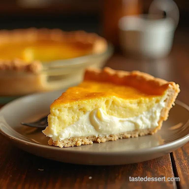 The Nofuss Classic Cream Cheese Pie Easy Effortless Baked Delight presentation
