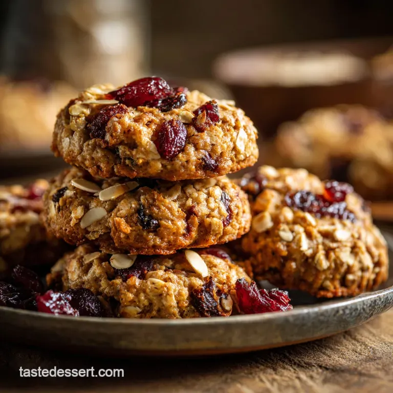 Oatmeal Breakfast Cookies: Healthy Spiced Batch Cookers Dream presentation