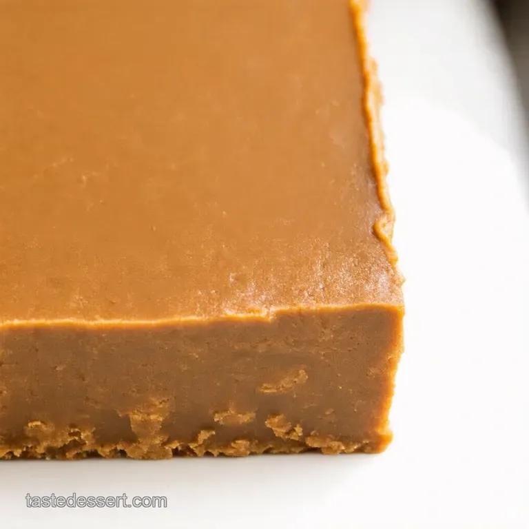 Oh My Goodness Peanut Butter Fudge presentation