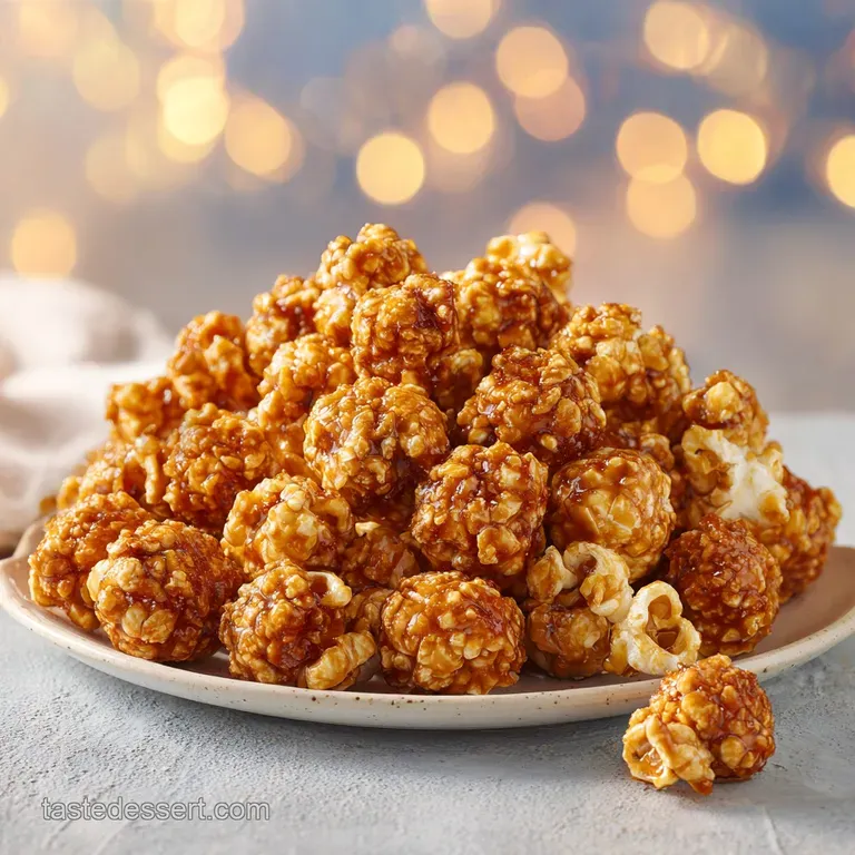 Old Fashioned Caramel Popcorn Balls: Shatter Crisp