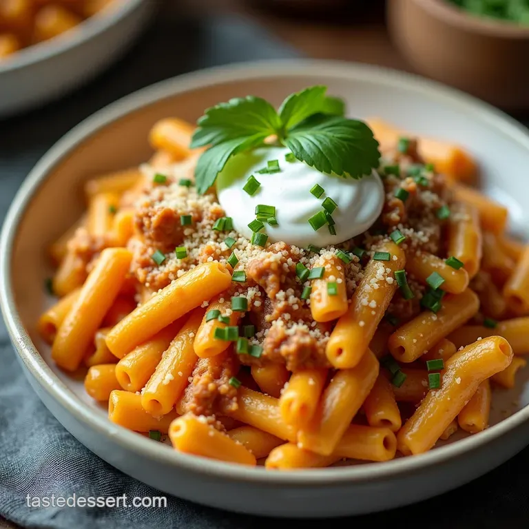 OnePot Cheesy Taco Pasta Easy Weeknight Comfort Food
