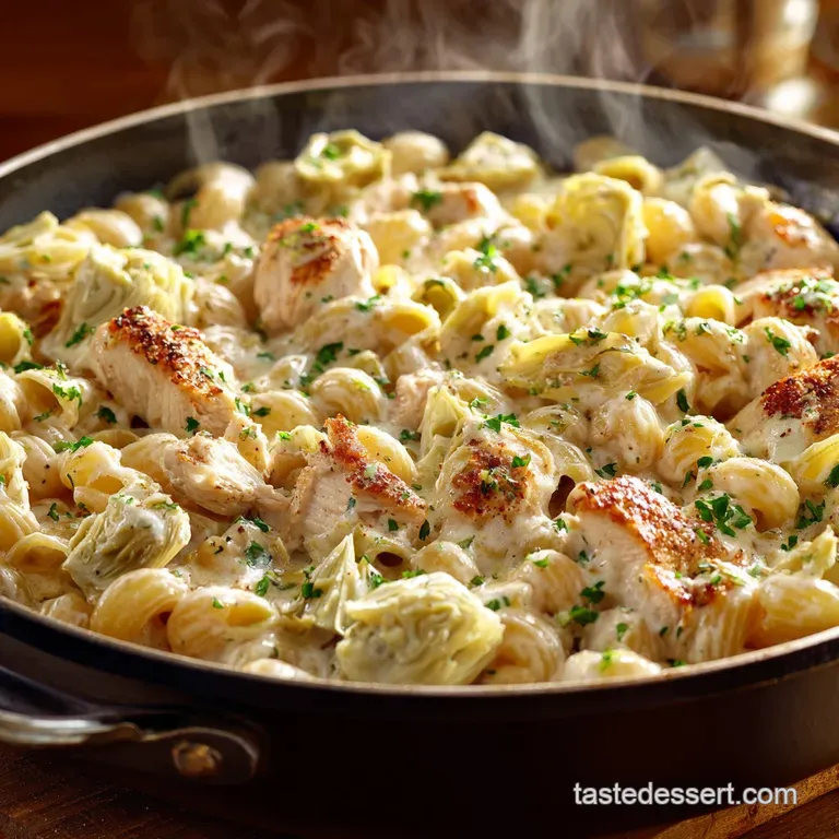 OnePot Chicken and Artichoke Cavatappi: The Ultimate Creamy Weeknight Dinner