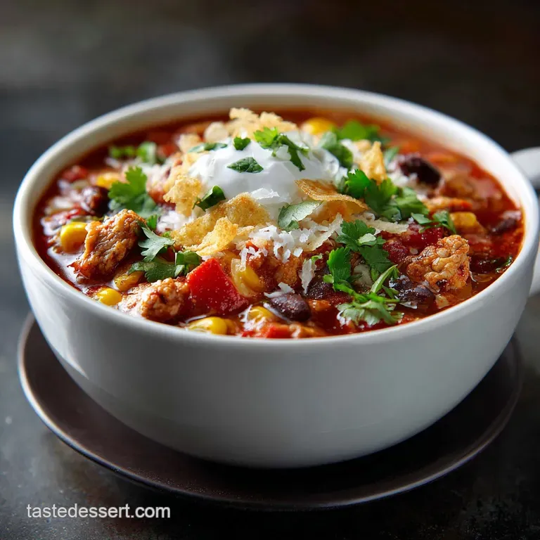 The Ultimate Onepot Turkey Taco Chili Soup a Speedy Supper Solution presentation