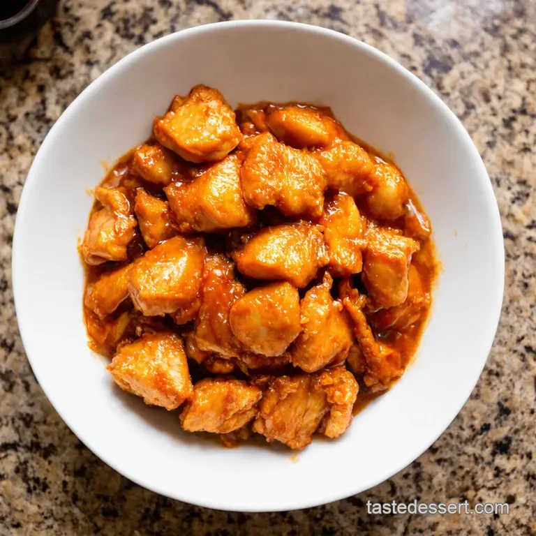 Onepot Wonder Speedy Ground Orange Chicken presentation