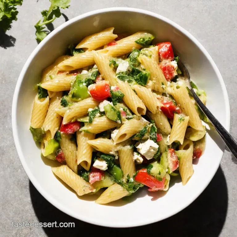 Opa Authentic Greek Pasta Salad A Mediterranean Delight