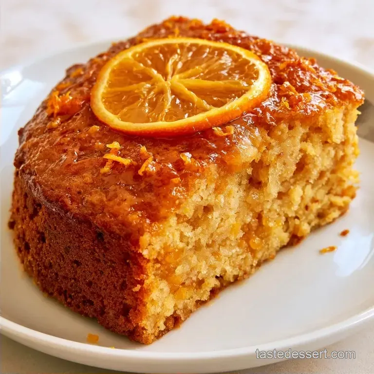 Orange Spice Cake from Cake Mix with Orange Juice