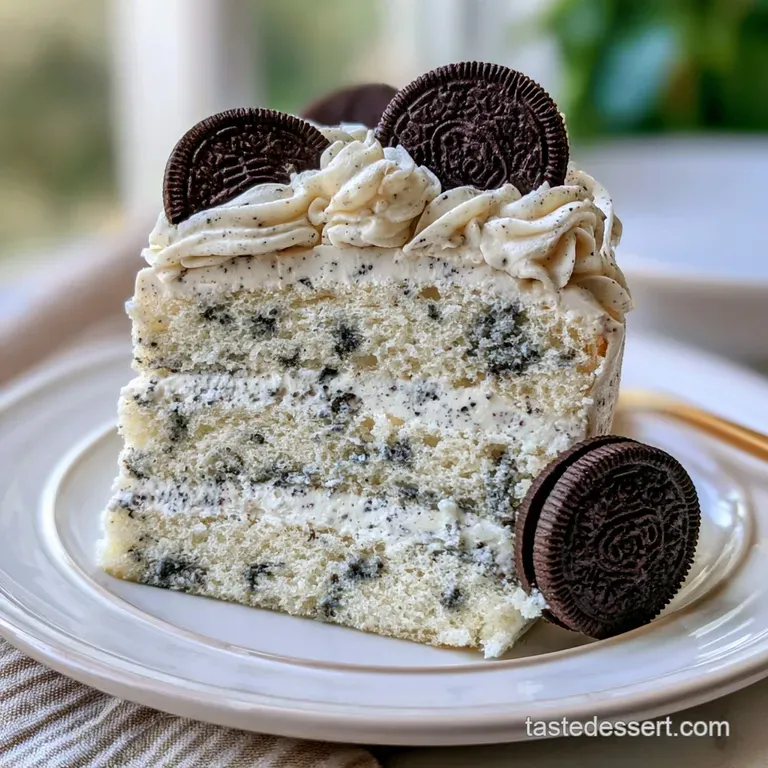 Oreo Cookies and Cream Cake: Silky and Rich