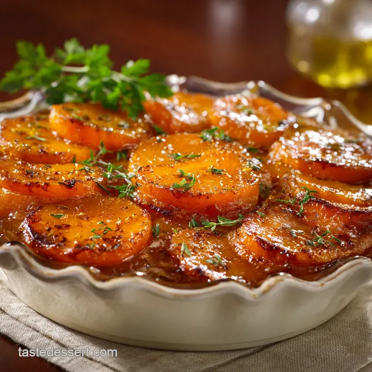 Southern Oven Candied Sweet Potatoes with Glossy MapleCaramel Glaze