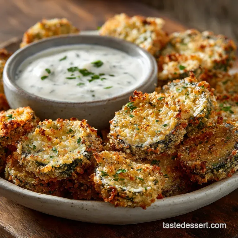 Oven Fried Pickles and Herb Ranch Dip: The Crispy Cheat Sheet
