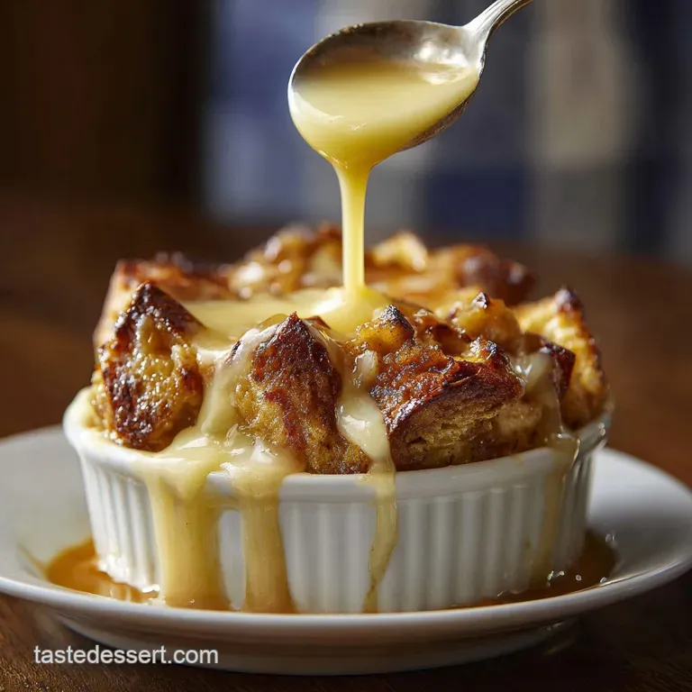 The Kings Ransom Caramel Apple Bread Pudding