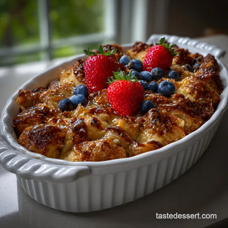 Overnight French Toast Casserole with Brioche