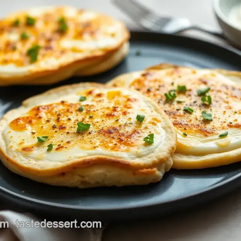 Pan-Fry Halloumi Flatbreads with Honey