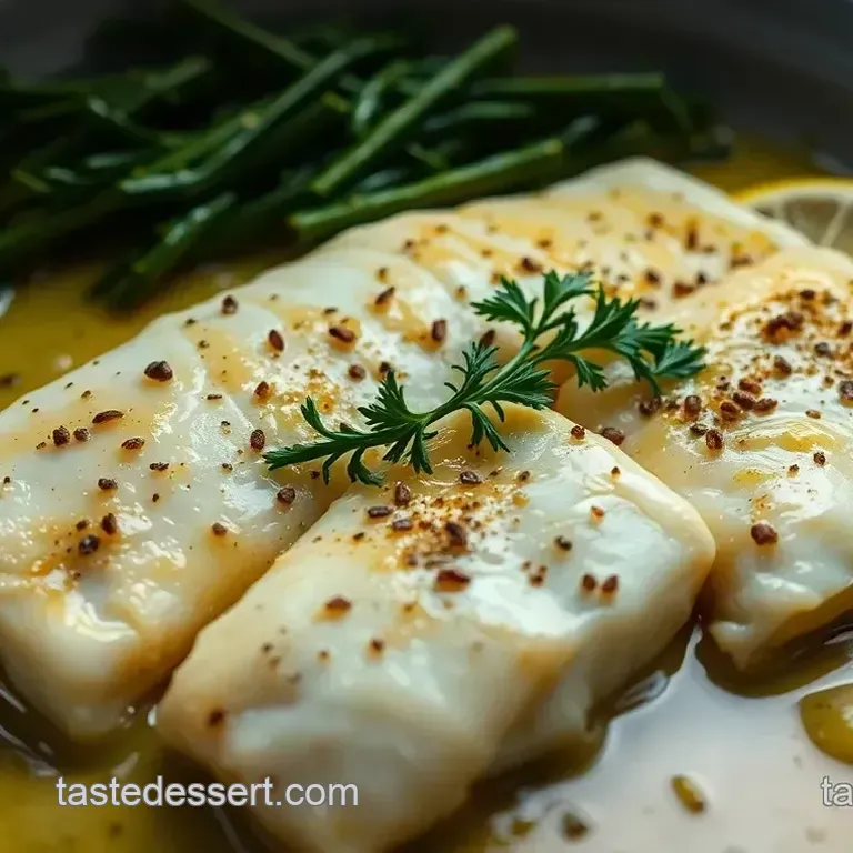 Pan-Seared Swai Fish with Lemon-Garlic Butter Sauce