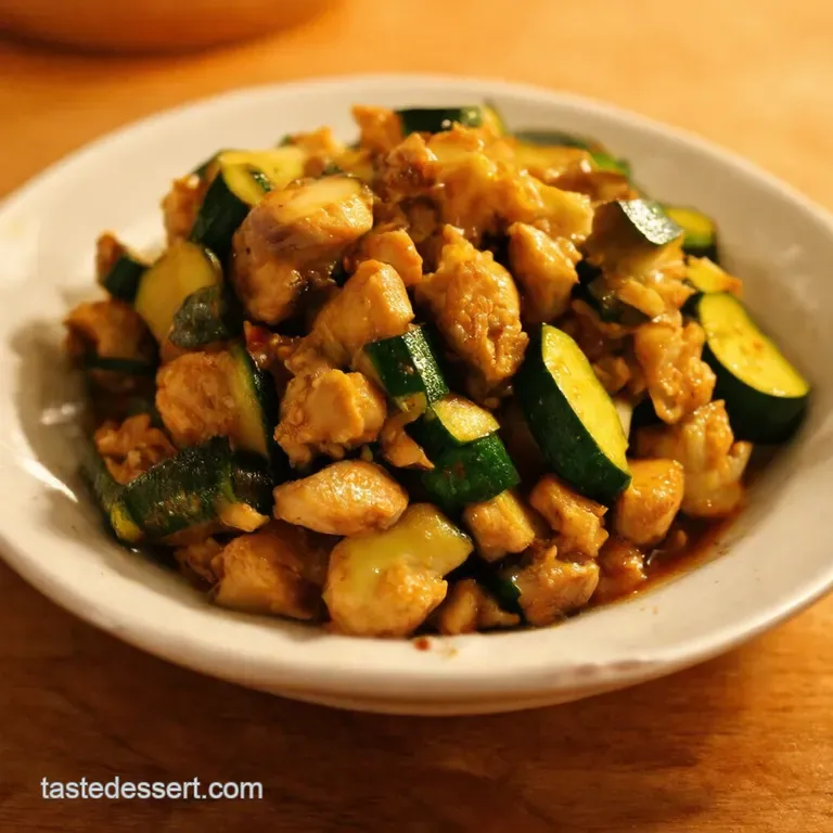 Panda Expressstyle Zucchini Mushroom Chicken a Weeknight Winner presentation