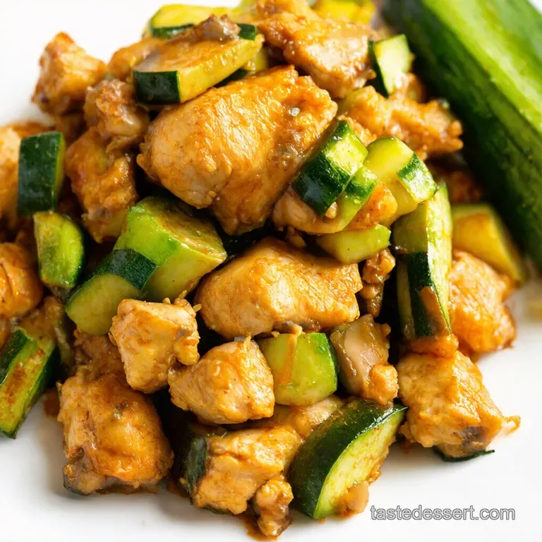 Panda ExpressStyle Zucchini Mushroom Chicken A Weeknight Winner