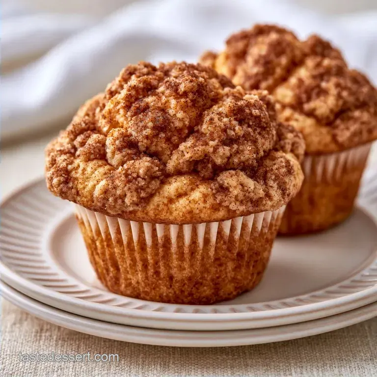 Bakery Style Peach Streusel Muffins