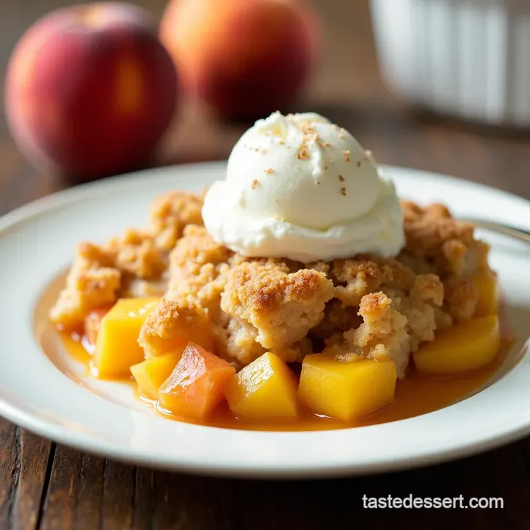 Peachy Keen Cream Cheese Cobbler A Southern Comfort Classic