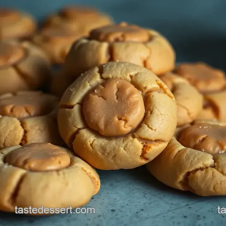 Peanut Butter Blossom Cookies with Sea Salt
