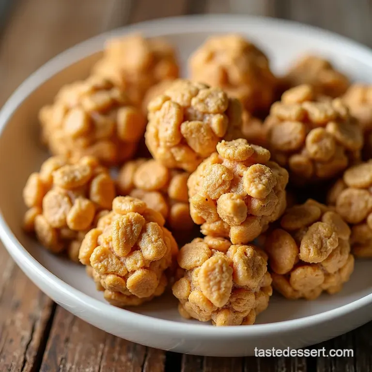 Peanut Butter Cornflake Clusters The NoBake Classic