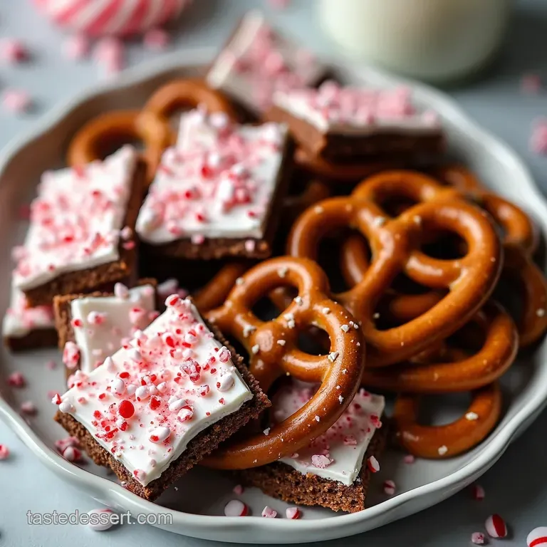 Peppermint Bark Pretzel Bites A Festive Christmas Crunch