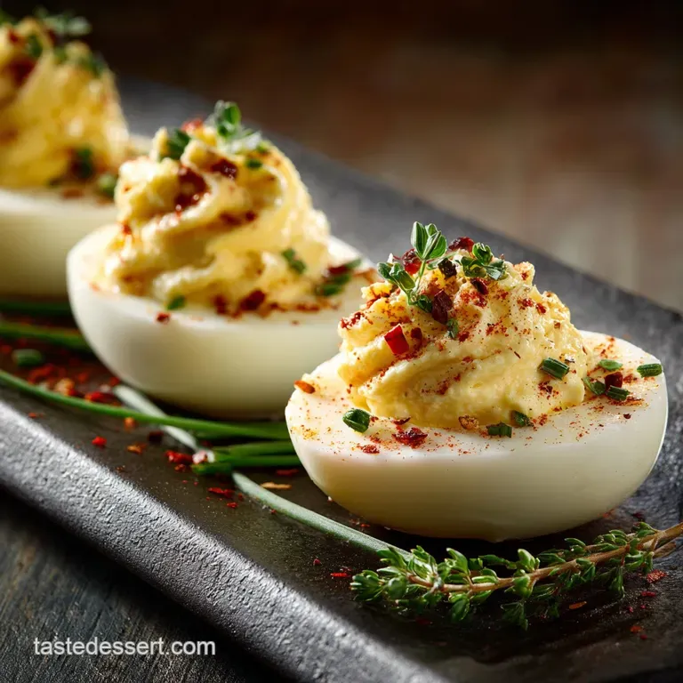 Deviled Eggs Recipe Achieve Creamy Restaurantquality Bites presentation