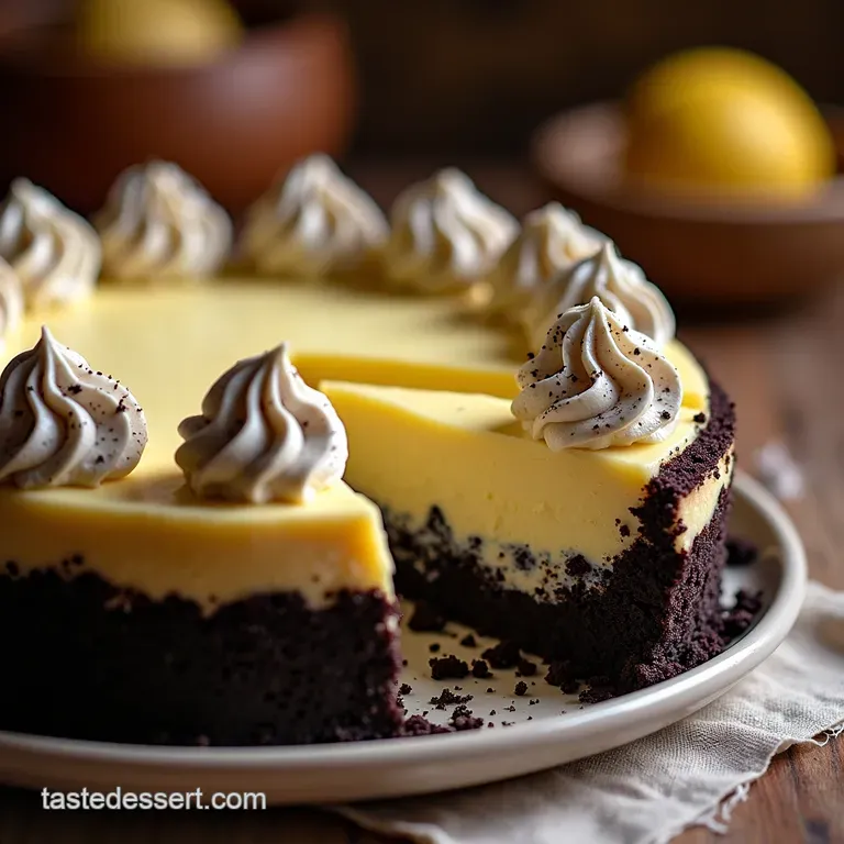 The Ultimate NoFuss Oreo Cookie Crust The Perfect Base for Pies and Cheesecakes presentation