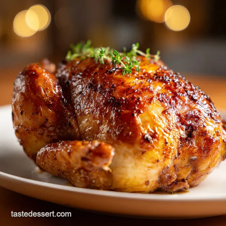 Perfect Simple Roast Chicken: Crispy and Succulent