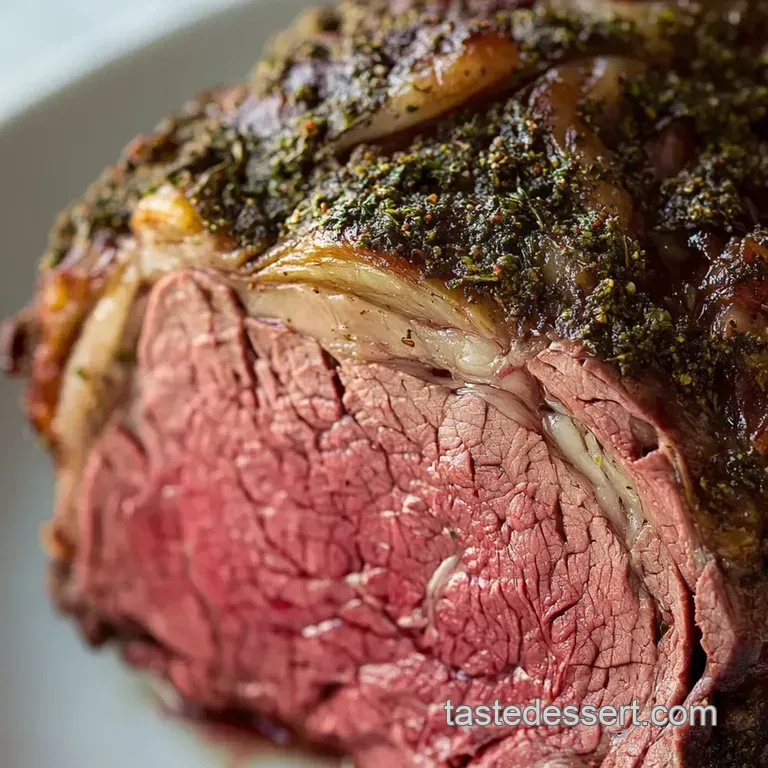 Perfect Standing Rib Roast (Prime Rib) presentation