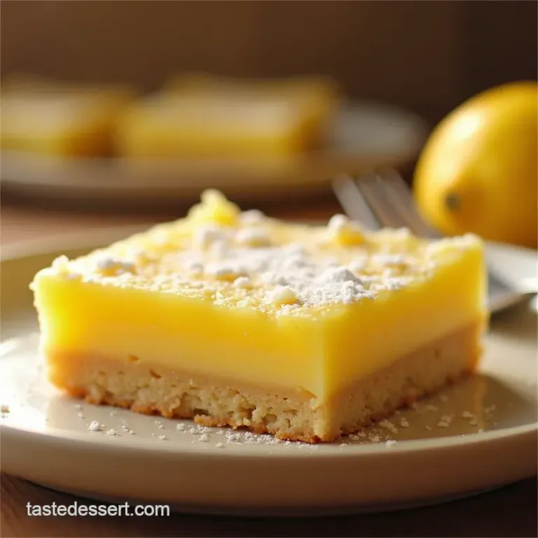 The Ultimate Zesty Lemon Bars a Proper Treat presentation
