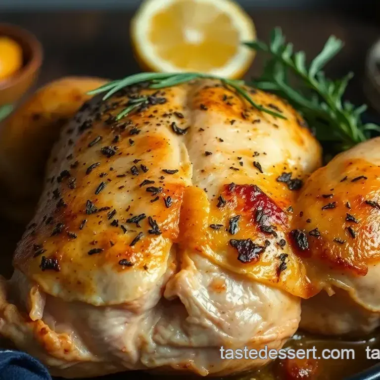 Easy & Juicy Roasted Half Chicken: My Herb-Glazed Family Favorite