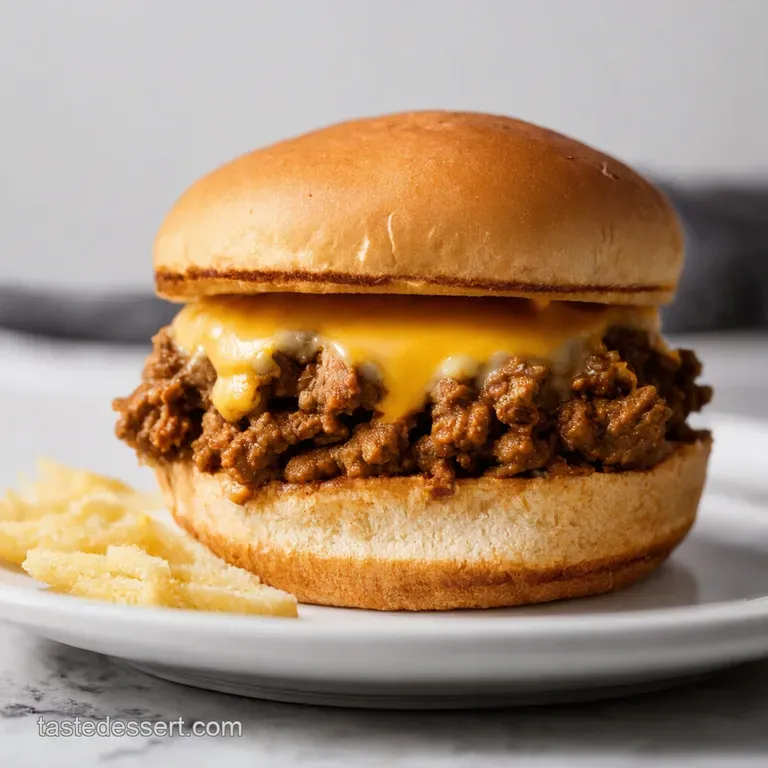 Philly Cheese Steak Sloppy Joes
