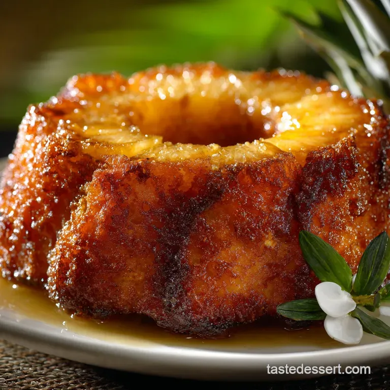 The SunKissed Caribbean Rum Soaker Cake