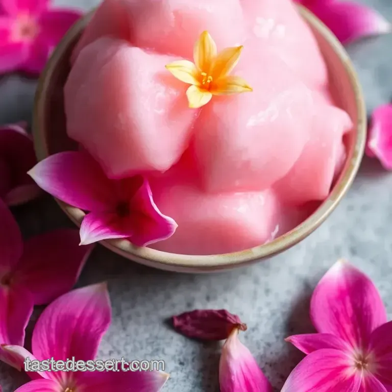 Pink Lily Sorbet: A Floral Delight presentation