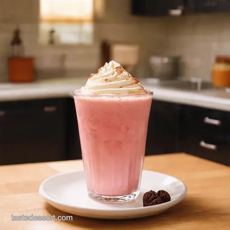 Pink Perfection Starbucks Pink Drink Copycat Recipe presentation