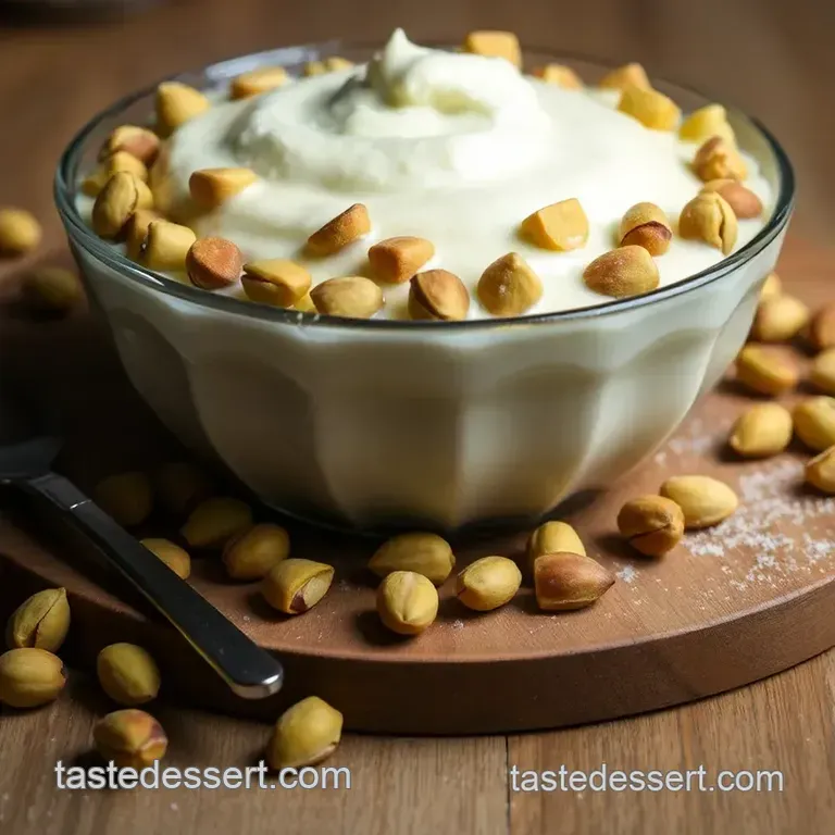 Pistachio Delight – A Decadent Nutty Treat presentation