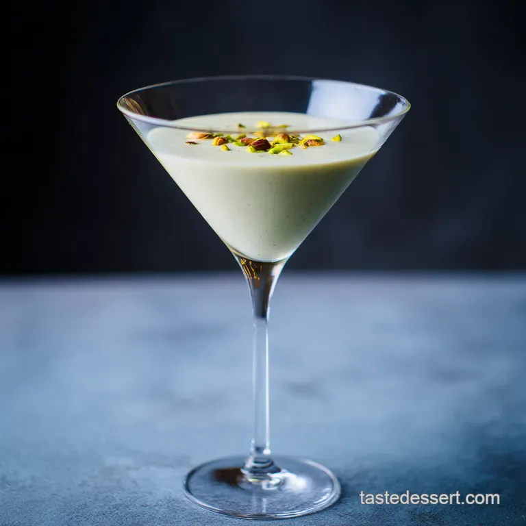 Pistachio Dream Martini The Nutty Indulgence