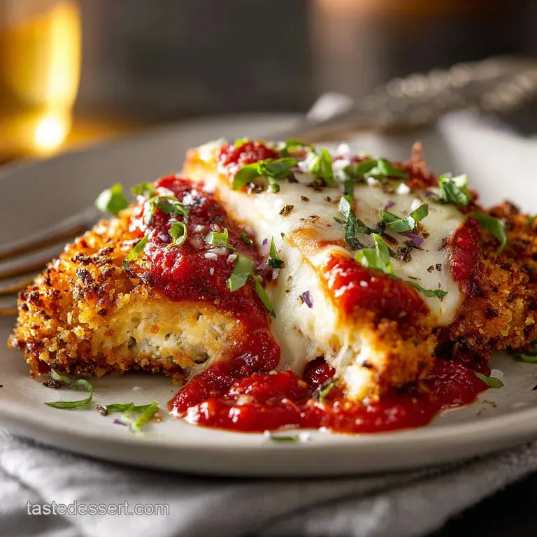 Popular Skinnytaste Recipes List: Crispy Air Fryer Chicken Parm in Under 35 Minutes