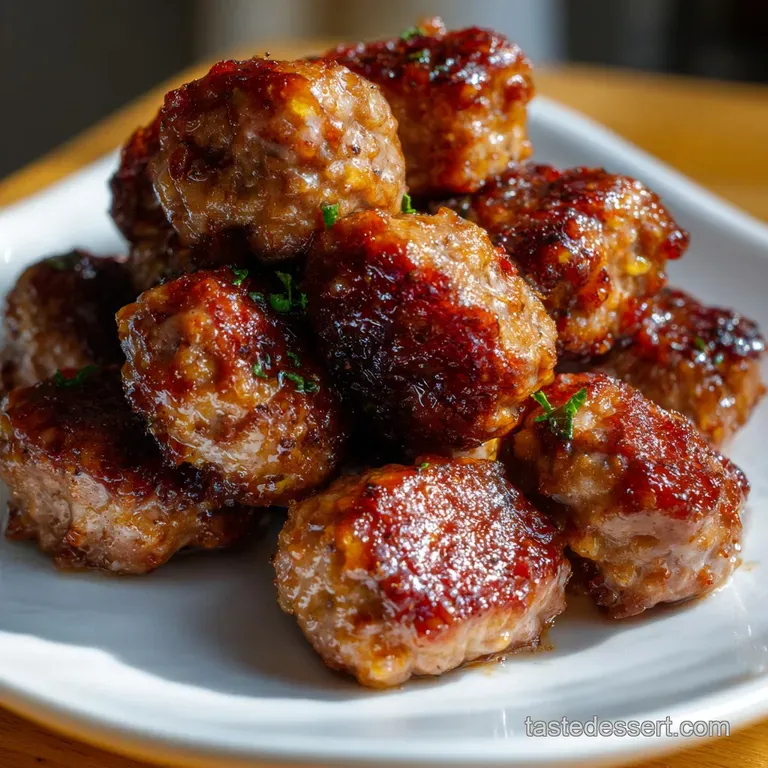 Appetizer Recipes: Bourbon-Maple Pork Bites