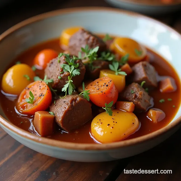 The Proper Job Beef Stew Rich Deeply Flavoured Classic Comfort