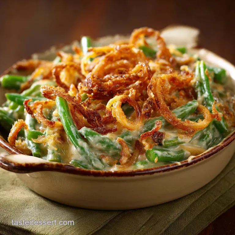Green Bean Casserole: The Proper Wild Mushroom Bake with Crispy Shallots