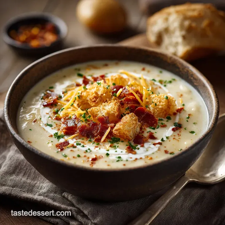 Proper PubStyle FullyLoaded Baked Potato Soup