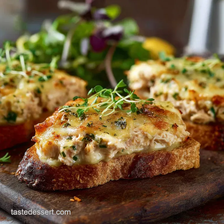 Tuna Melts the Proper Pub Lunch Recipe for Crunchy Cheesy Perfection presentation