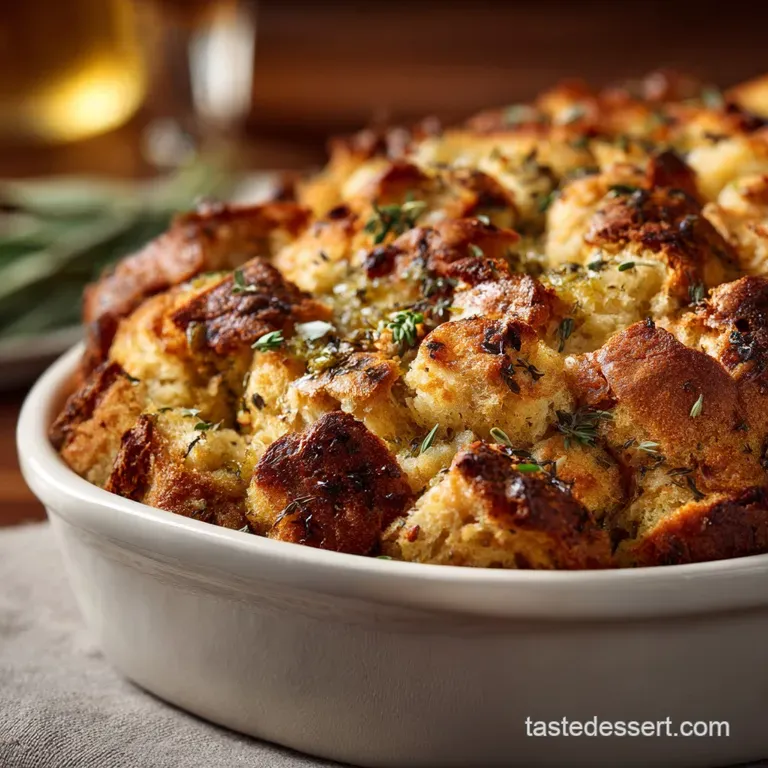 Homemade Stuffing: The Ultimate Classic Sage and Thyme Bread Recipe