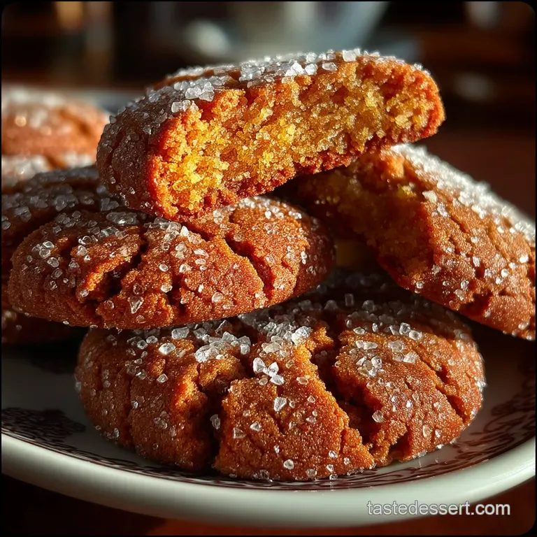 The Proper Puffy Chewy Gingersnap Thick Spicy and Unbeatably Soft presentation